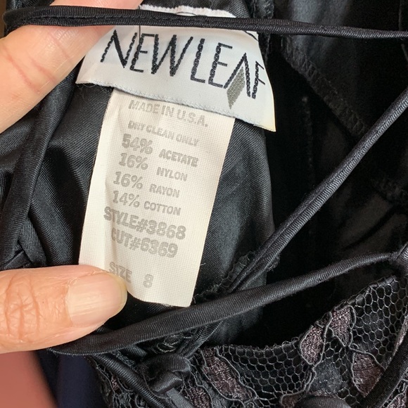 Vintage 80s Set Dress + Jacket Floral Lace Crochet Beaded Formal - Picture 10 of 11